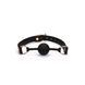 Кляп Liebe Seele Black Organosilicon Ball Gag SO9483 фото 2