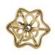 Анальная пробка LOCKINK SEVANDA Hollow Spiral Golden Metal Anal Plug - L size SX0884 фото 6