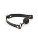 Кляп Liebe Seele Black Organosilicon Ball Gag SO9483 фото 1