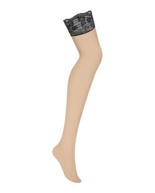 Панчохи Obsessive Nutris stockings XS/S SX1175 фото