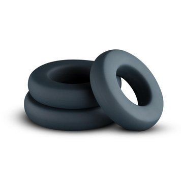 Набор эрекционных колец Boners 3-Piece Hefty Cock Ring Set SO8872 фото