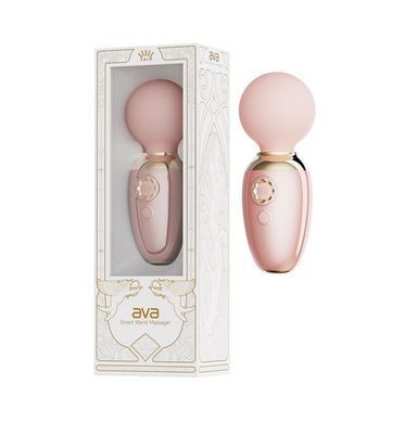 Смарт-вибромассажер Zalo &ndash; AVA Sakura Pink, 8 режимов, подогрев, очень мощный и компактный SO9552 фото