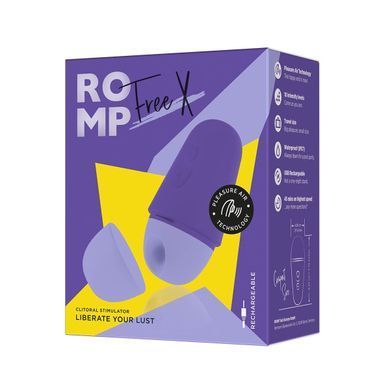 Вакуумный клиторальный стимулятор Romp Free X SX0537 фото
