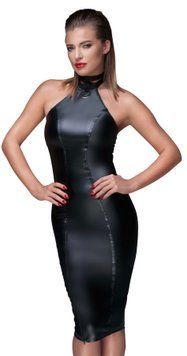 Платье Noir Handmade F160 Powerwetlook pencil dress - 3XL SX0040 фото