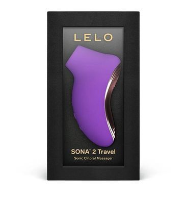 Звуковий стимулятор клітора LELO SONA 2 Travel Purple, тревел-версія, 12 режимів SX0698 фото