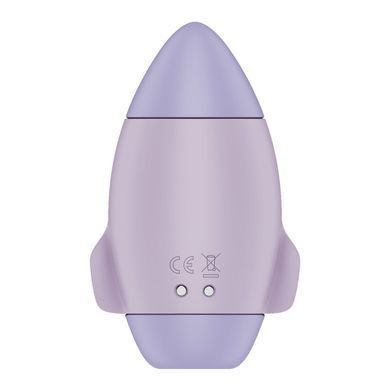 Вакуумный стимулятор с вибрацией Satisfyer Mission Control Violet, 2 независимых мотора SO8970 фото