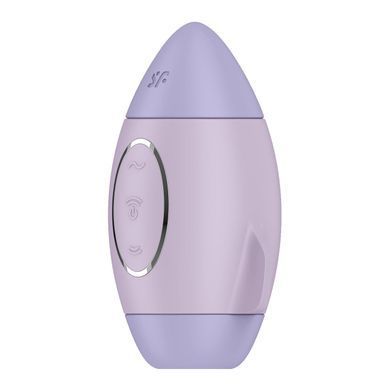 Вакуумный стимулятор с вибрацией Satisfyer Mission Control Violet, 2 независимых мотора SO8970 фото