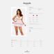 Пеньюар и трусики Obsessive Heavenlly babydoll & thong M/L SO8164 фото 5