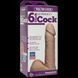 Фаллоимитатор Doc Johnson Vac-U-Lock - 6 Inch ULTRASKYN Cock White, диаметр 4,3см SO1560 фото 2