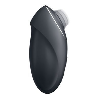Вибростимулятор-пульсатор Satisfyer Tap & Climax 1 Grey, эффект постукивания пальцем, 2 мотора SX0567 фото