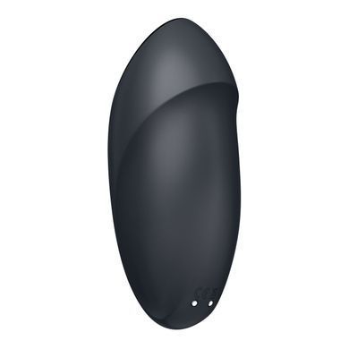 Вибростимулятор-пульсатор Satisfyer Tap & Climax 1 Grey, эффект постукивания пальцем, 2 мотора SX0567 фото