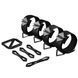 Набор для связывания LOCKINK Hogtie Set - Black SX0841 фото 1