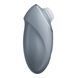 Вибростимулятор-пульсатор Satisfyer Tap & Climax 1 Bluegrey, эффект постукивания пальцем, 2 мотора SX0568 фото 2