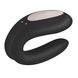 Смарт-вибратор для пар Satisfyer Double Joy Black с широким клиторальным стимулятором SO3898 фото 6