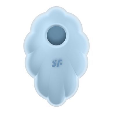 Вакуумный стимулятор с вибрацией Satisfyer Cloud Dancer Blue SO8974 фото