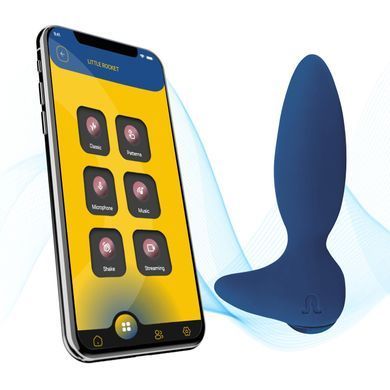 Анальна вібропробка Adrien Lastic Little Rocket 2.0 + APP SX1275 фото