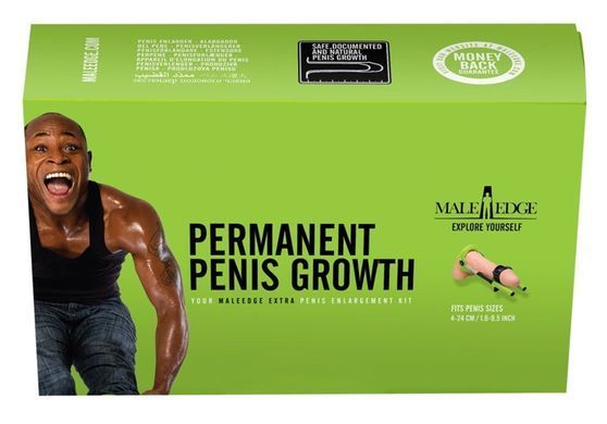 Экстендер для увеличения члена Male Edge Extra, ремешковый, масса всего 65 г, прочный пластик ME002 фото