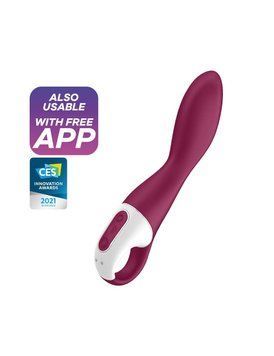 Смарт вібратор точки G Satisfyer Heated Thrill з функцією підігріву SO6087 фото