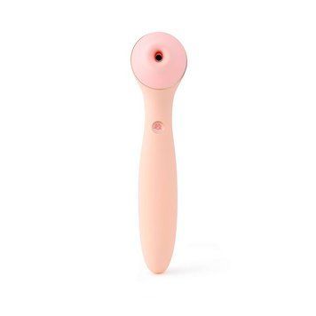 Вакуумный стимулятор с вибратором KISSTOY Polly Max Pink SO9558 фото