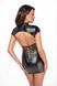 Платье Noir Handmade F309 Fantasy wetlook mini dress with lace up back - L SX0293 фото 3