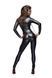 Комбинезон Noir Handmade F162 Powerwetlook overall with leash and two-way zipper - XXL SX0045 фото 2
