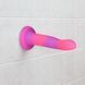 Светящийся в темноте фаллоимитатор ADDICTION Rave 8&Prime; Glow in the Dark Dildo Pink Purple, 20,3 см SO6850 фото 6