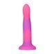 Светящийся в темноте фаллоимитатор ADDICTION Rave 8&Prime; Glow in the Dark Dildo Pink Purple, 20,3 см SO6850 фото 3