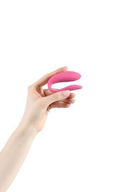 Смарт-вибратор для пар We-Vibe Sync Lite Pink, 10 виброрежимов, можно совмещать с проникающим сексом SO8766 фото