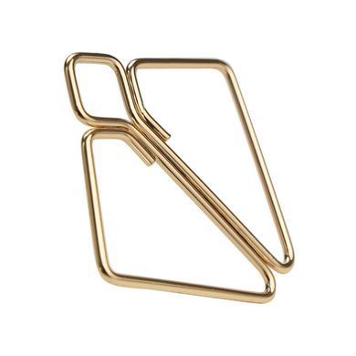 Затискачі для сосків з важкою підвіскою LOCKINK Nipple Clamps with Heavy Pendant - Golden SX0844 фото