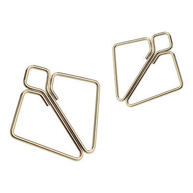 Затискачі для сосків з важкою підвіскою LOCKINK Nipple Clamps with Heavy Pendant - Golden SX0844 фото