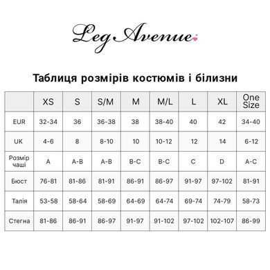 Вініловий костюм поліціянтки Leg Avenue Vinyl Naughty Cop Black M, сукня, кашкет, наручники SO8625 фото