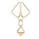 Затискачі для сосків з важкою підвіскою LOCKINK Nipple Clamps with Heavy Pendant - Golden SX0844 фото 8