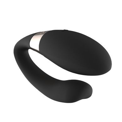Вибратор для пар LELO Tiani Duo Black, 2 мотора, пульт ДУ SO8117 фото