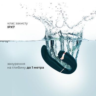 Пульсатор с вакуумной стимуляцией клитора Adrien Lastic My G (Teal) SO6028 фото