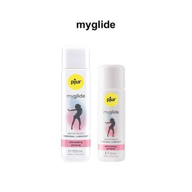 Возбуждающая смазка на водной основе pjur my glide 30 мл, с женьшенем, согревает PJ10550 фото