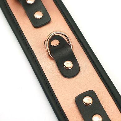 Наручники Liebe Seele Rose Gold Memory Wrist Cuff, натуральная кожа, розовое золото SO9496 фото