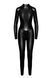 Комбинезон Noir Handmade F319 Caged wetlook catsuit with zippers and ring - L SX0347 фото 5