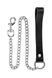 Поводок Fetish Tentation Premium Metal leash with cowhide leather wrist 72 см SX1096 фото 1