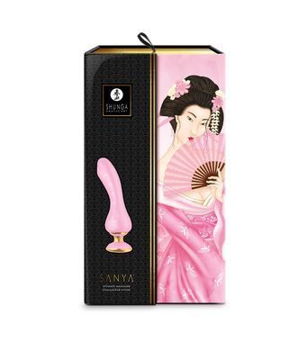 Вібратор для точки G Shunga Sanya Light Pink, гнучкий стовбур SO6904 фото