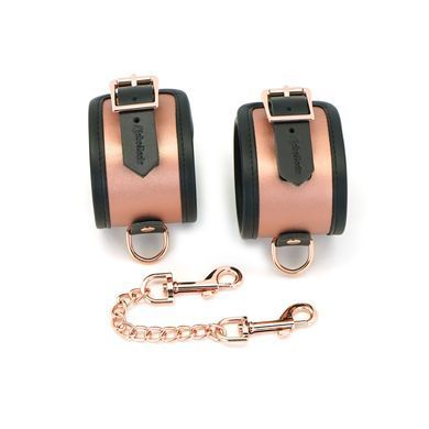 Поножи Liebe Seele Rose Gold Memory Ankle Cuffs, натуральная кожа, розовое золото SO9497 фото