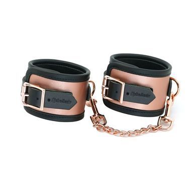 Поножи Liebe Seele Rose Gold Memory Ankle Cuffs, натуральная кожа, розовое золото SO9497 фото