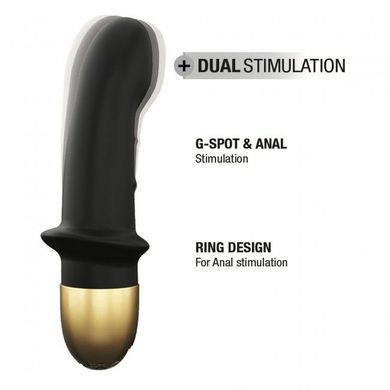 Вібратор Dorcel Mini Lover Black 2.0 перезаряджуваний, для точки G і масажу простати SO3572 фото