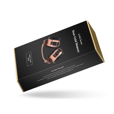 Поножи Liebe Seele Rose Gold Memory Ankle Cuffs, натуральная кожа, розовое золото SO9497 фото