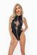 Боді Noir Handmade F294 Powerwetlook bodysuit with front zipper - XL SX0198 фото 2