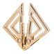 Затискачі для сосків з легкої підвіскою LOCKINK Adjustable Nipple Clamps with Light Pendant - Golden SX0848 фото 2