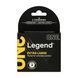Презервативи ONE Legend Extra Large 3 шт, картонна коробка SX0781 фото 1