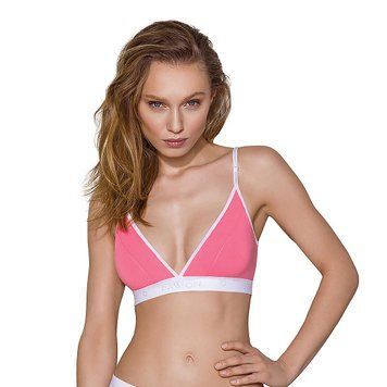 Спортивный топ с двойными бретелями Passion PS007 TOP XL, pink SO4274 фото