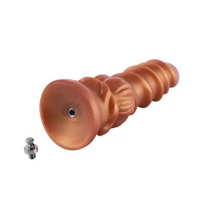 Силіконовий дилдо Hismith Spiral Grain Silicone Dildo Monster Series SO9961 фото