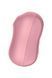 Вакуумний стимулятор із вібрацією Satisfyer Cotton Candy Light Red SO6282 фото 4