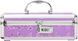Кейс для зберігання секс-іграшок BMS Factory - The Toy Chest Lokable Vibrator Case Purple з кодовим SO5562 фото 1